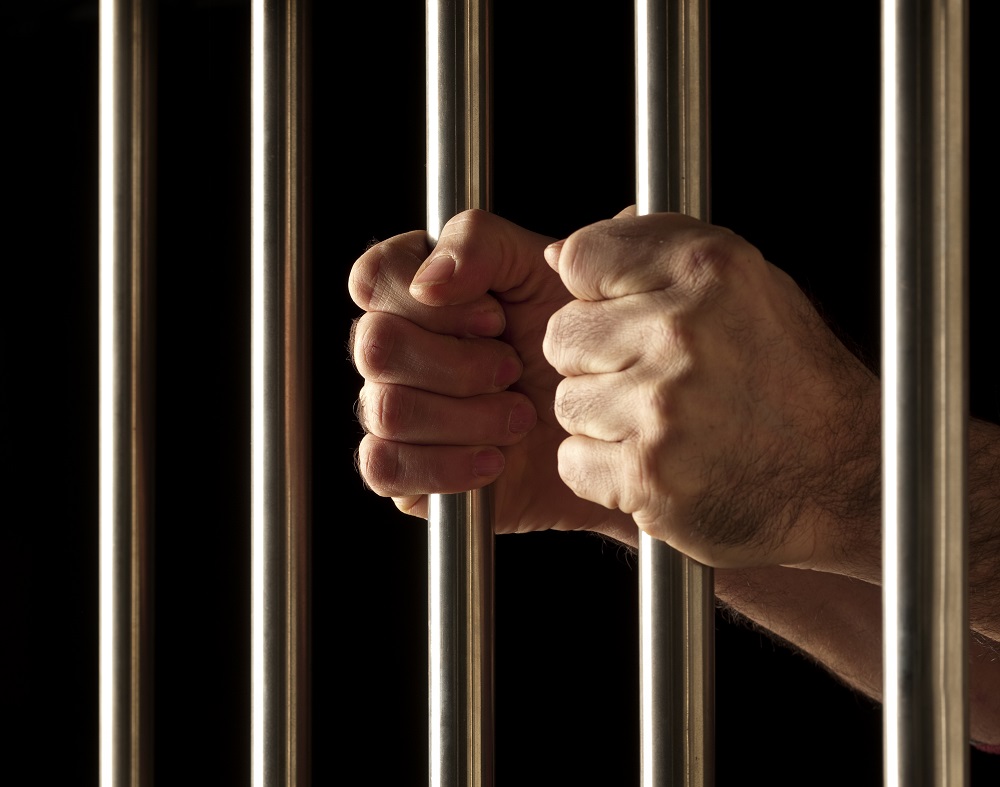 Person in cell