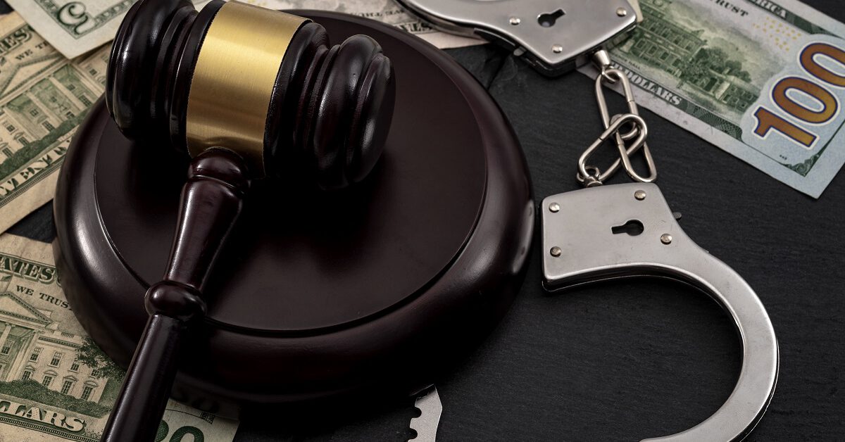 Gavel, Handcuffs and Money